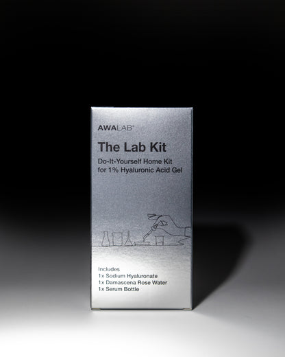 The Lab Kit Do-It-Yourself Home Kit for 1% Hyaluronic Acid Gel